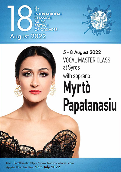 Vocal Master Class at Syros