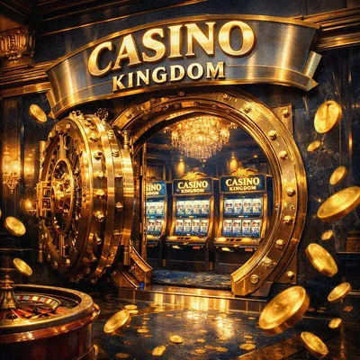 Official Casino Kingdom lobby and games